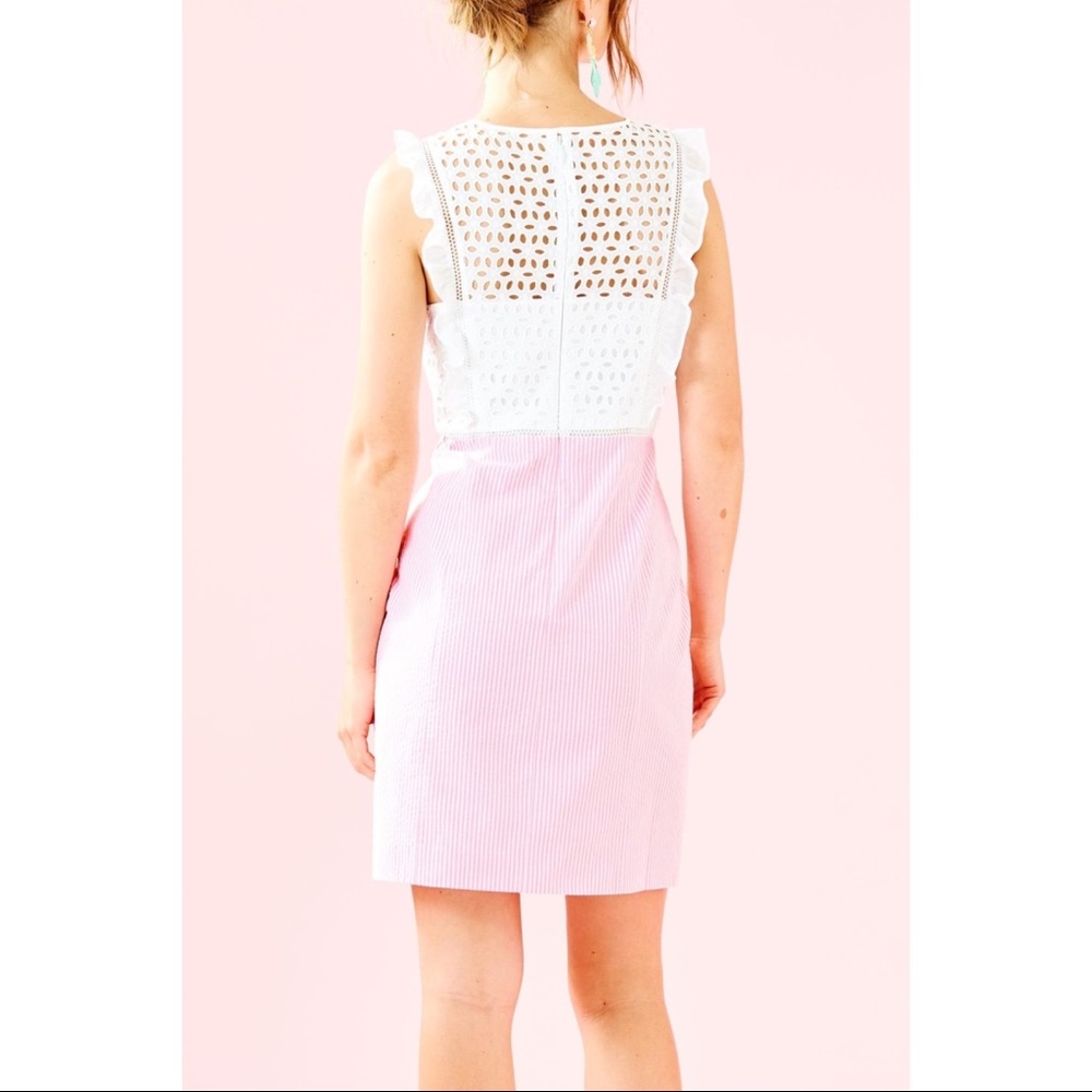 Lilly Pulitzer Maya Shift Dress Pink Tropics NWT - Picture 2 of 12
